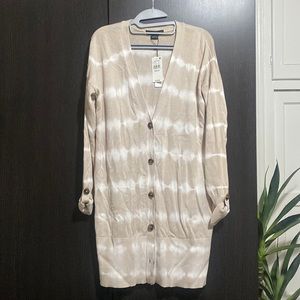 Sanctuary tie dye longline cardigan